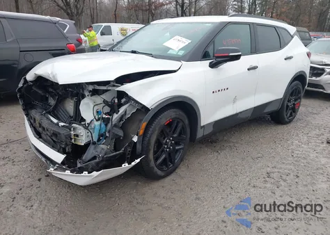 2022 Chevrolet Blazer Awd 3Lt из США, поврежденный, VIN 3GNKBJRS2NS230188